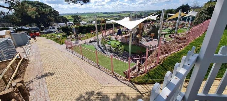Newquay Caravan Holiday New Quay Exterior foto